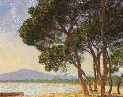 Claude Monet The Beach of Juan-Les-Pins Spain oil painting art